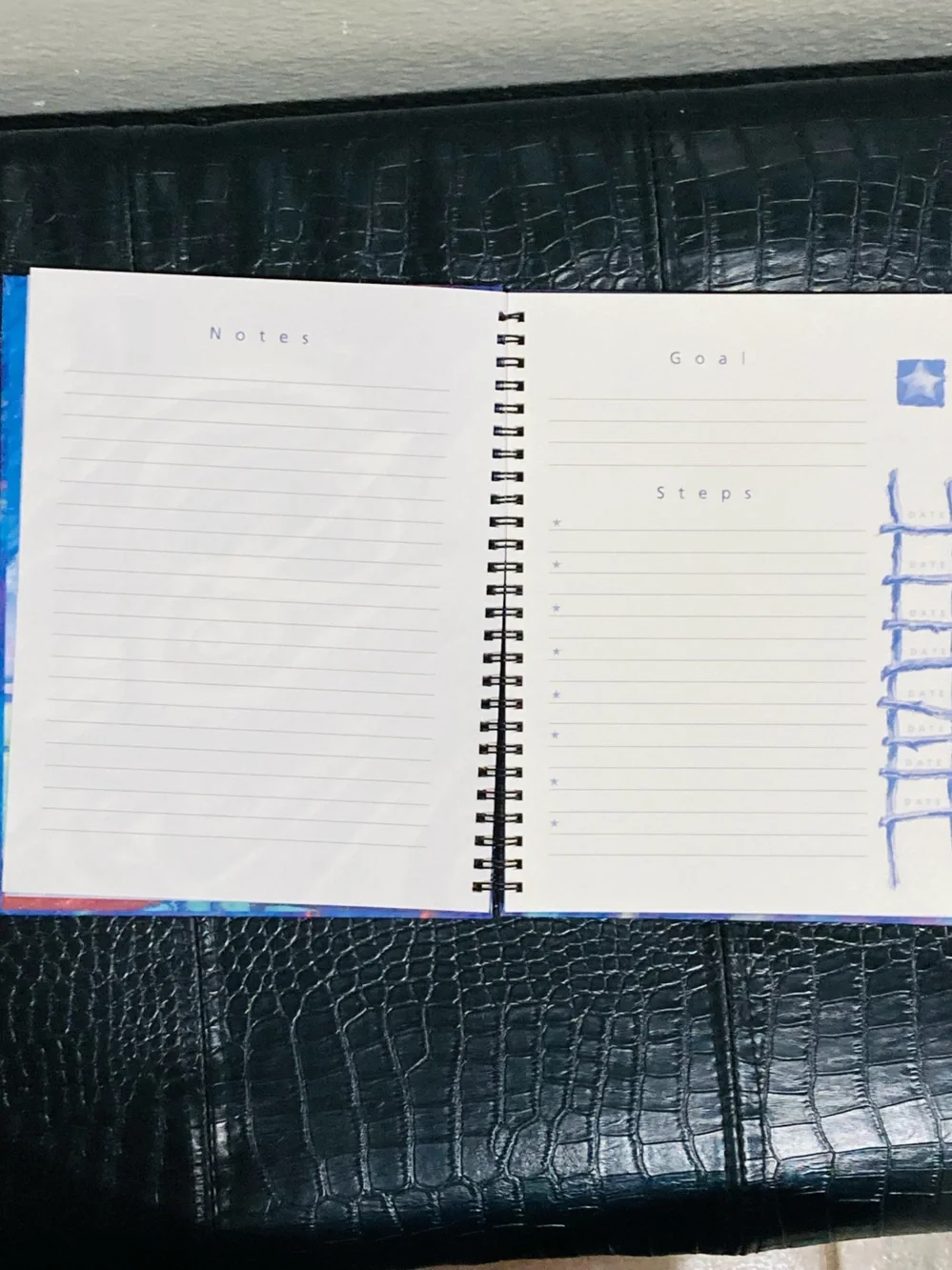NEW The Book of Goals Journal Spiral Notebook by First Steps San Francisco